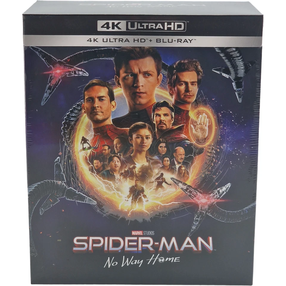 Spiderman: No Way Home 4K UHD + Blu-ray Steelbook One Click Mantalab 600 Ex Numé - Image 2 of 4
