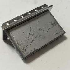 Vintage Fender Bridge Block / Plate Chrome Stratocaster Tremelo Strat 2-point