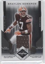 2007 Leaf Limited Threads 85/100 Braylon Edwards #25 11pj