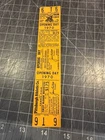 1970 LAST FORBES FIELD OPENING DAY GAME FULL TICKET ROBERTO CLEMENTE