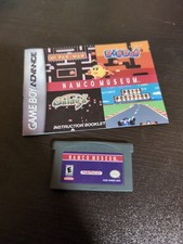 Namco Museum Nintendo Game Boy Advance, GBA W/ Manual Tested, Working