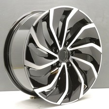 VW GOLF MK8 VENTURA 17" ALLOY WHEEL RIM 7.5J BLACK DIAMOND CUT 5H0601025DFZZ X1
