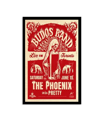 The Budos Band Toronto, Phoenix Concert Theatre 15 Jun 2024 Poster