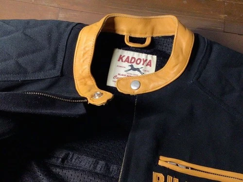 KADOYA BLACK HORSE Custom Order Riders Jacket S Size image 7