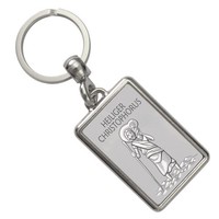 Heiliger Christophorus - HC Silber SchlüSselanhäNger