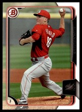 2015 Bowman Draft Picks & Prospects Nick Howard Cincinnati Reds #193