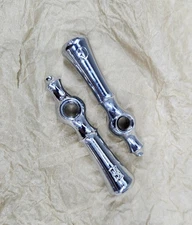 Vintage Wolverine No. 51005 Hot and Cold Lever  Sets  Brass with Chrome Finish