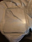Vintage 503 - C Pyrex Ribbed Clear Glass Refrigerator  Dish Lid Only