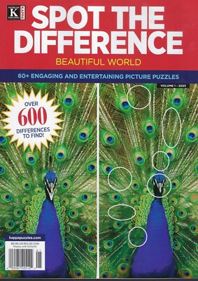 KAPPA  Spot the Difference  2023  can you find the 600 Differences