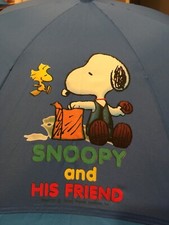 Vintage Snoopy and His Friends Umbrella, United Feature Syndicate Inc. New