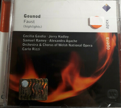 GOUNOD, RIZZI, HADLEY-FAUST (HIGHLIGHTS) *CD NEW SEALED NEU SEALED APEX