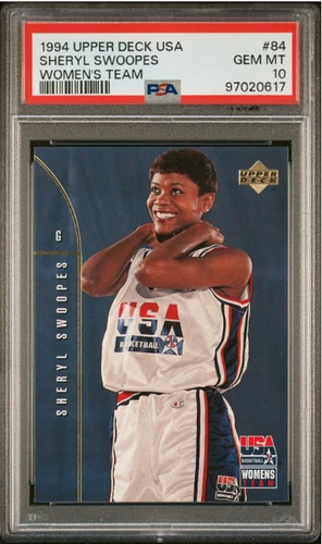 Sheryl Swoopes 1994 Upper Deck USA Basketball #84 PSA 10