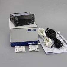 BLACK Dixell XR06CX-5R0C1Temperature Thermostat Controller 230V with 2 Probes 
