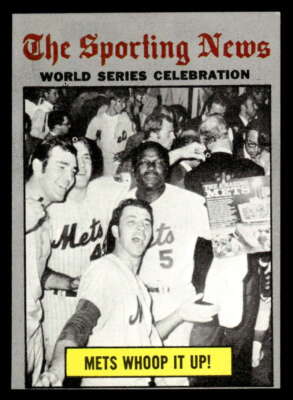 1970 Topps 1969 World Series Summary - Mets Whoop It Up! #310 EXMT-NM XX3221