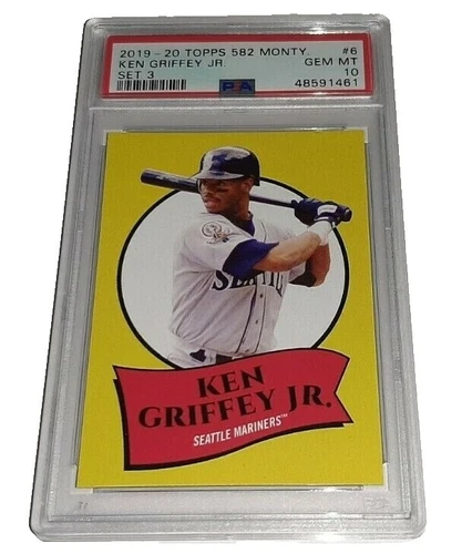 Ken Griffey Jr Baseball Grade 10 Sports Trading Cards & Accessories