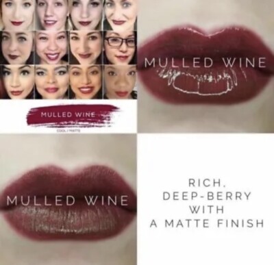 New Sealed LipSense by SeneGence Long Lasting Liquid Lip Color - Mulled Wine