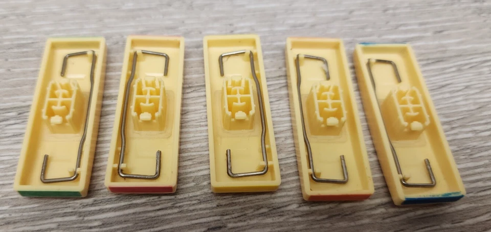 Rock Band 1 Wii Guitar Controller 19091 Replacement Fret Buttons And Board ONLY - Image 3 of 4