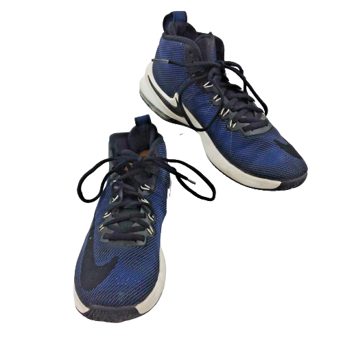 Nike Men's Air Max Infuriate Sneakers Size 8 Mid Royal Blue Black AA4438-004