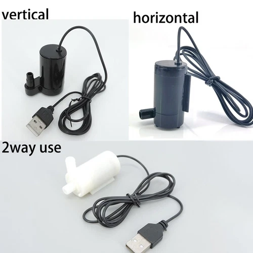 Bomba de agua pequeña USB 5V DC bomba de fuente micro sumergible motor sin escobillas - Imagen 4 de 24
