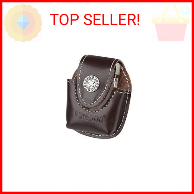 Pouch, Leather Zippo Lighter Case Holder With Clip For Bel