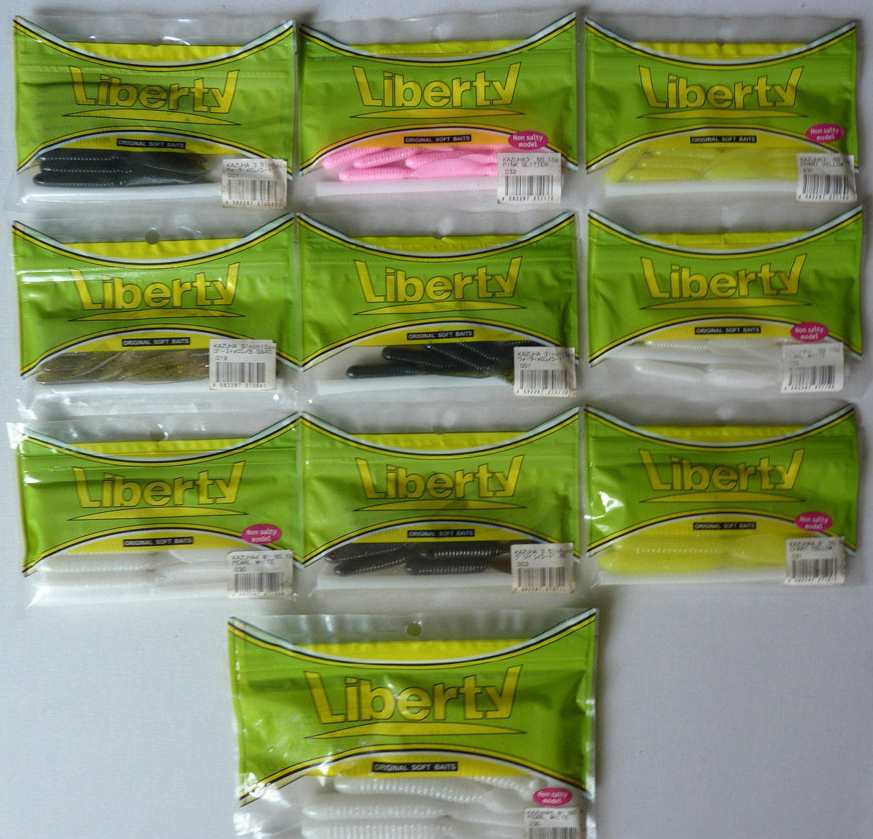 Leurre souple LIBERTY Kazuha Shad pour p&ecirc;cher du bord sur la c&ocirc;te