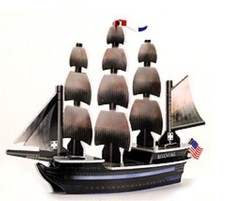PIRATES POCKETMODEL Crimson Coast 130 ROANOKE 5-Masted Ship UNPUNCHED CSG