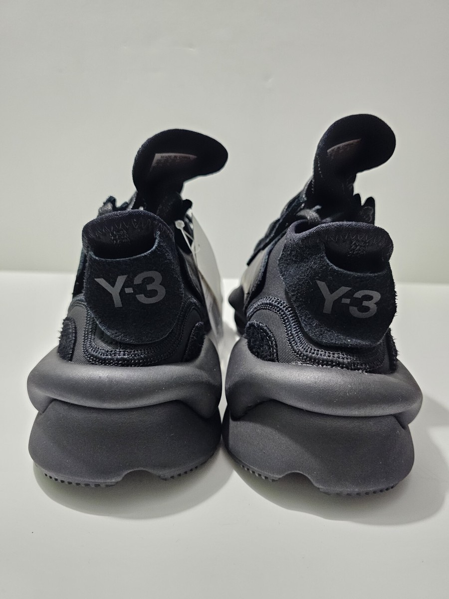 Adidas Y-3 Kaiwa Yohji Yamamoto Triple Black Leather Men's