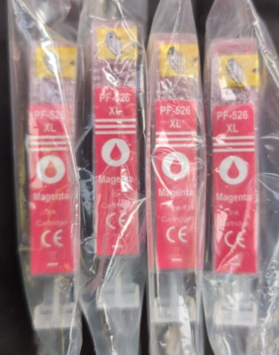 Go Inks Magenta Tintenpatronen als Ersatz für CLI-526M kompatibel (4er Pack)