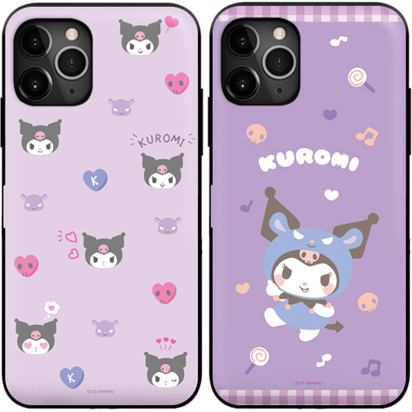 Kuromi Variety Magnetic Card Case for iPhone 16 15 Pro Pro