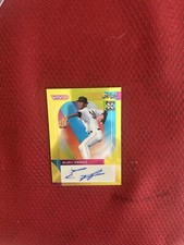 Eury Perez Vivid Rookie Auto 41/50 Rare Beautiful Card 