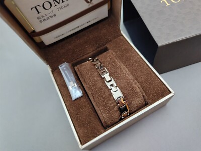 TOMA3F TM026 for Women Bracelet Pink Gold Germanium Made in Japan