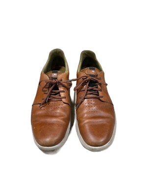 Timberland Men's Bradstreet Ultra Oxford Brown Tan Leather Shoes Sz 13 Comfort