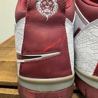 Nike Lebron Zoom Solider II 2 Elite TB Red Size 13 Basketball Shoes 319407-163 Nike Lebron Zoom Solider II 2 Elite TB Basketball Shoes Red  main image 3