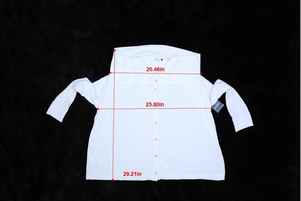 Cárdigan Suéter Eddie Bauer Mujer Blancanieves Manga Larga 7 Días 7 Vías XL Alto Foto 4 de 4