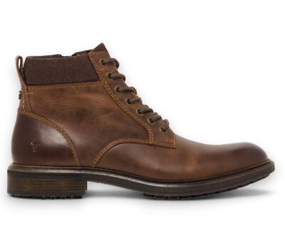 Windsorsmith Mens Brown Leather Chelsea Boots Casual Ankle Chukka Beau  UK