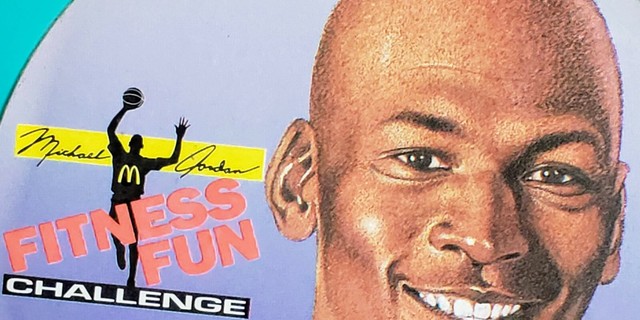MICHAEL JORDAN Chicago Bulls 1991 McDonald's Fitness Fun Challenge Frisbee Disk | eBay