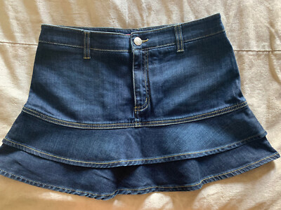 Bcbg Maxazria Bcbg Denim Skirt Vintage 90s BCBG MAXAZRIA Long