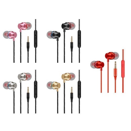 3.5mm HIFI Super Bass Headset In-Ear Earphone Stereo Headphone NEW Earbuds Q9W2 - Picture 9 of 19