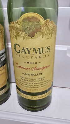 Caymus Vineyards 2022 50th anniversary & 2020 Cabernet Sauvignon
