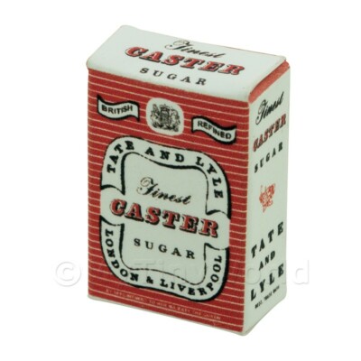 Puppenhaus Miniatur Tate und Lyle Caster Zucker