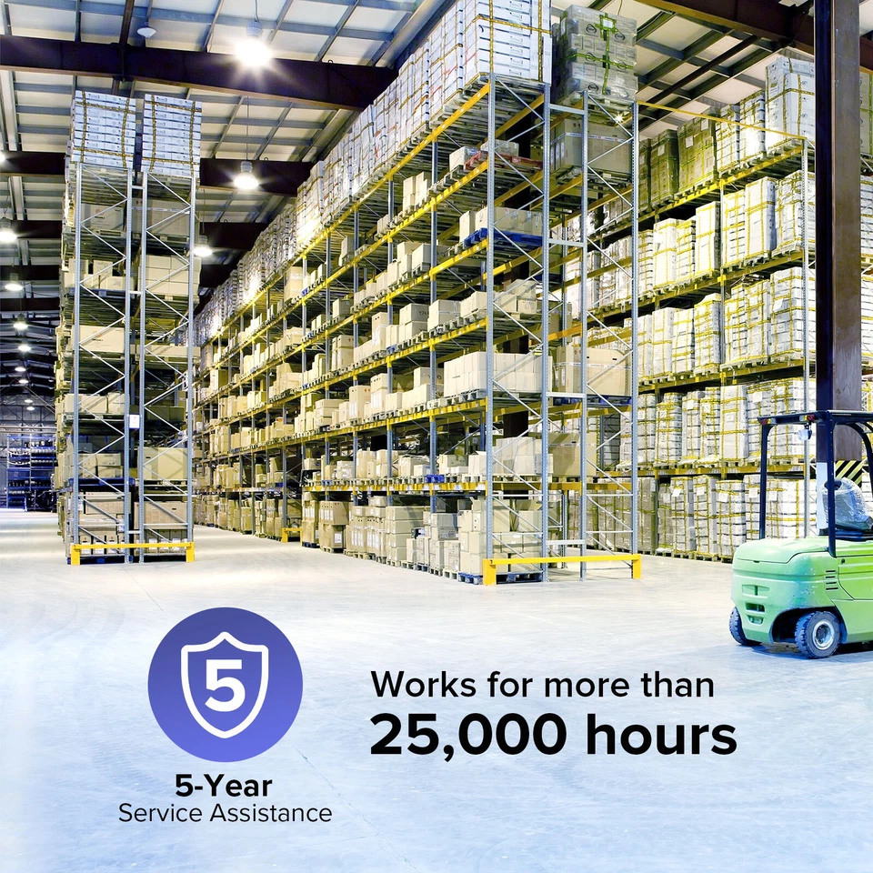 SANSI LED Light Bulb 10,000LM 5000K 650W Equiv. Garage Warehouse Safe Daylight - Image 4 of 4