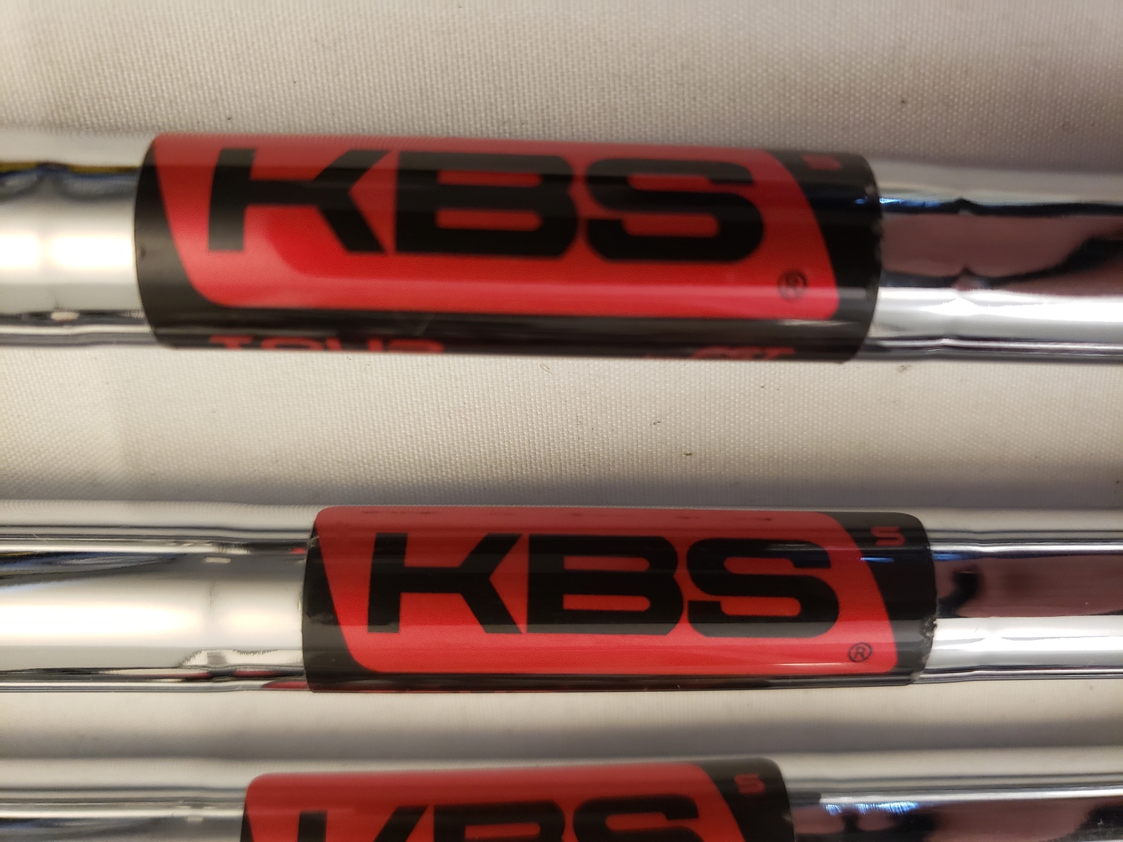 Used TaylorMade P770 2023 Iron Set (4PW) 7 Irons FST KBS Tour