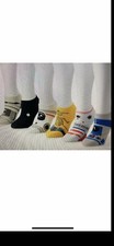 New Women's DISNEY STAR WARS No-show 6 pair Socks - Shoe Size 4-10 NWT