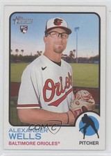 2022 Topps Heritage High Number Alex Wells Alexander Wells #662 12jw