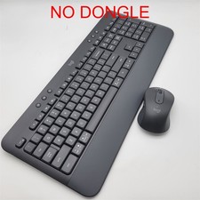 Logitech Signature MK650 Combo Wireless Mouse and Keyboard, Graphite NO DONGLE 