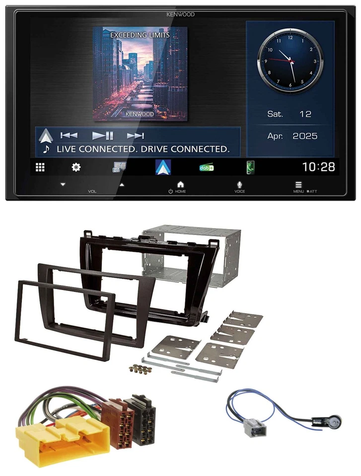Kenwood Bluetooth 2DIN USB DAB MP3 Autoradio für Mazda 6 (208-2012) - Bild 1 von 4