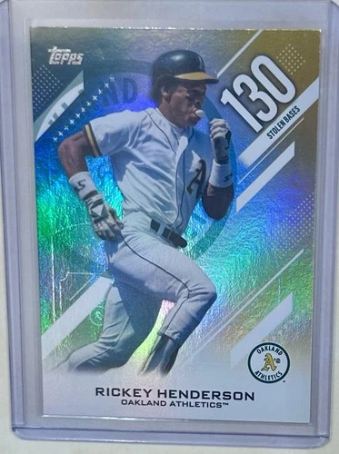 2026 Topps Series 2 Rickey Henderson Base (RAW)