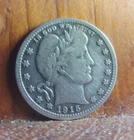 *1915 Barber Quarter. Beautiful. #42