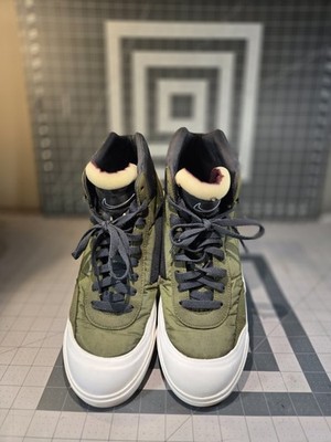 Nike Mens Drop Type LX Mid BQ5190-100 Green Casual Shoes Sneakers Size 9.5