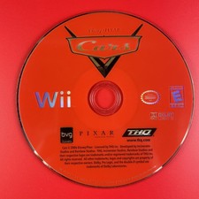 Cars (Nintendo Wii, 2006) Disc Only